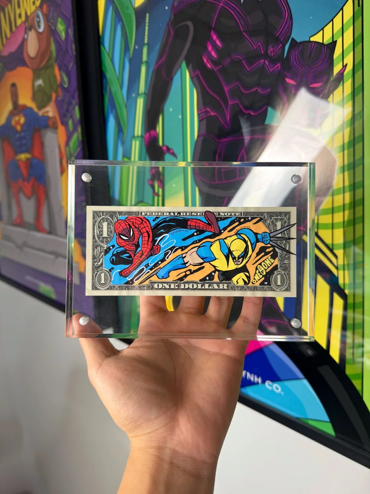 Limited “SPIDERMAN X WOLVERINE”
